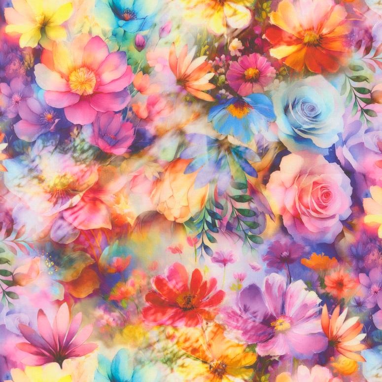 Gradients Gallery - Cuddle Fabric - Luminescent Garden - by Moda Fabrics