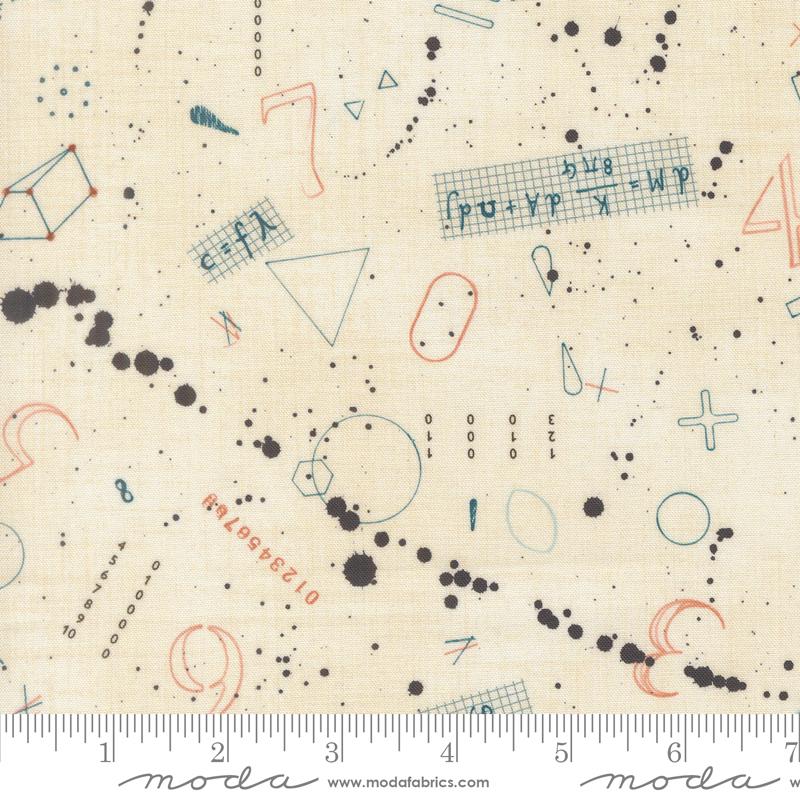 Data - Black Holes in Lovelace - by Janet Clare with Moda Fabrics
