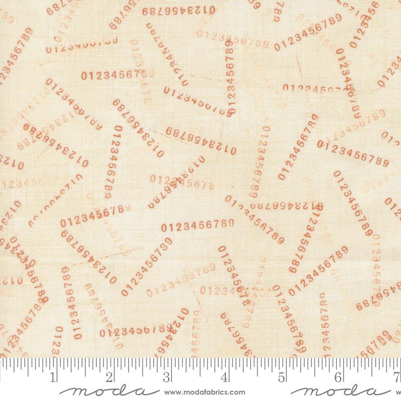 Data - Digits in Lovelace - by Janet Clare with Moda Fabrics