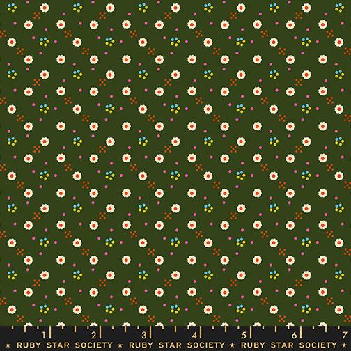 1-800 Calico - Bandana in Mossy - by Ruby Star Society with Moda Fabrics