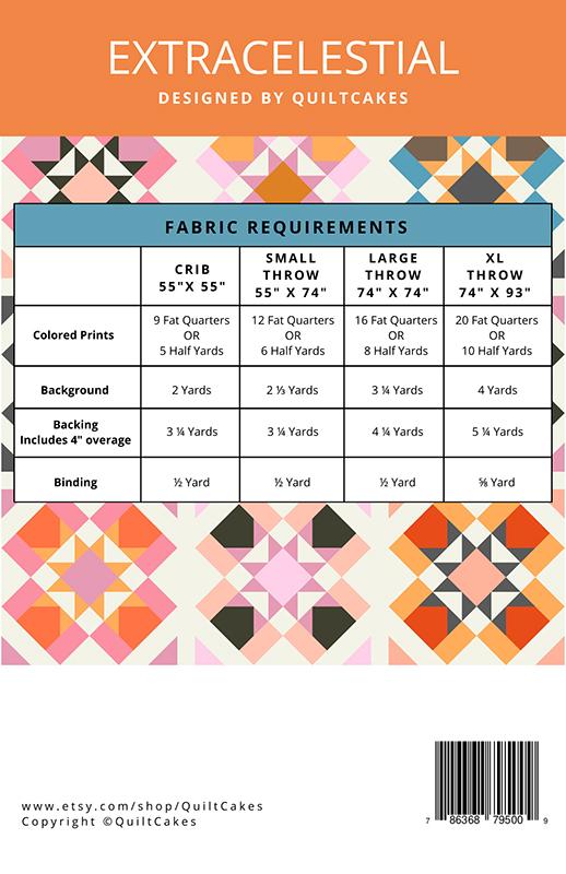 Extracelestial Quilt Pattern - by Quiltcakes