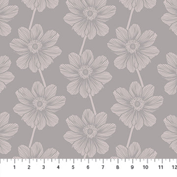 Indelible: Soft - Anemone | Hazey (Half Yard Cut) - by Anna Maria Textiles