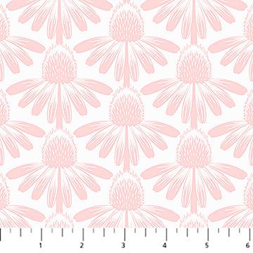 Indelible: Soft - Coneflower | Blush (Half Yard Cut) - by Anna Maria Textiles