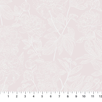 Indelible: Soft - Peony | Doe (Half Yard Cut) - by Anna Maria Textiles