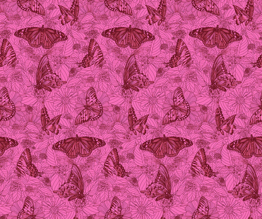 Indelible Ink - Winging It in Candy - by Anna Maria Textiles