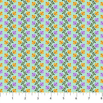 Heiress - Offshoot in Spring - by Anna Maria Textiles with Northcott Fabrics