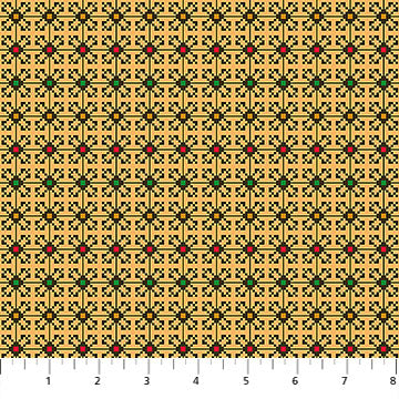 Heiress - Jeweled in Palace - by Anna Maria Textiles with Northcott Fabrics