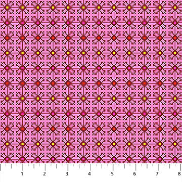 Heiress - Jeweled in Candy - by Anna Maria Textiles with Northcott Fabrics