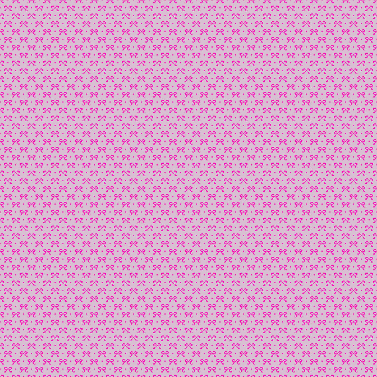 Little Heiress - Bows in Fuchsia - by Anna Maria Textiles with Northcott Fabrics