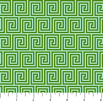 Little Heiress - Keys in Spearmint - by Anna Maria Textiles with Northcott Fabrics