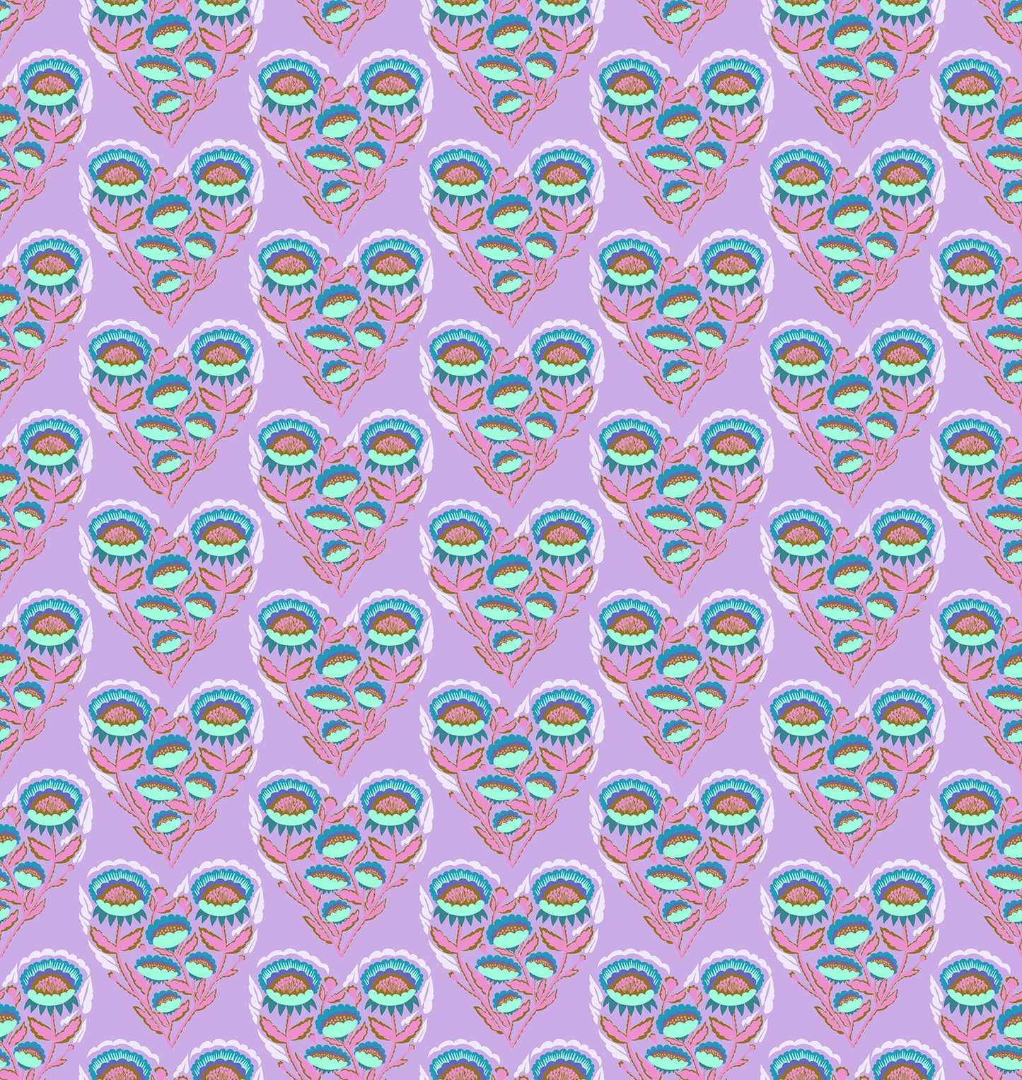 Allegory - Pitterpat in Lavender - by Anna Maria Textiles with Northcott Fabrics