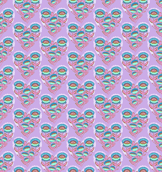 Allegory - Pitterpat in Lavender - by Anna Maria Textiles with Northcott Fabrics