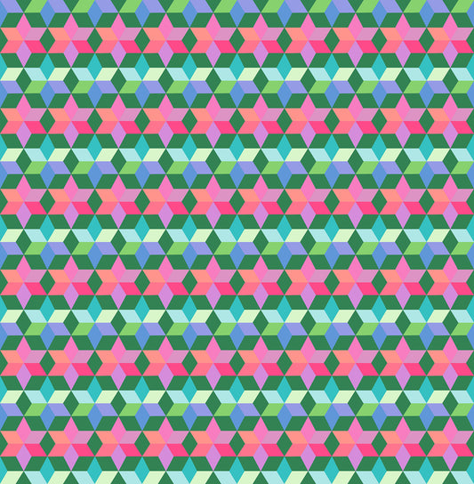 Cozy Christmas - Starlight in Cookie - by Anna Maria Textiles with Northcott Fabrics