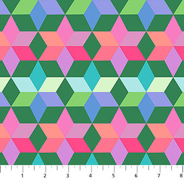 Cozy Christmas - Starlight in Cookie - by Anna Maria Textiles with Northcott Fabrics