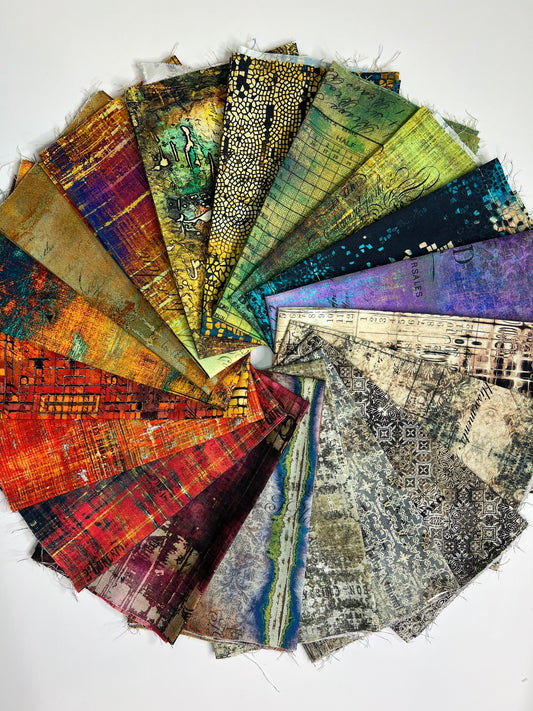 Abandoned Bundles by Tim Holtz with Free Spirit Fabrics