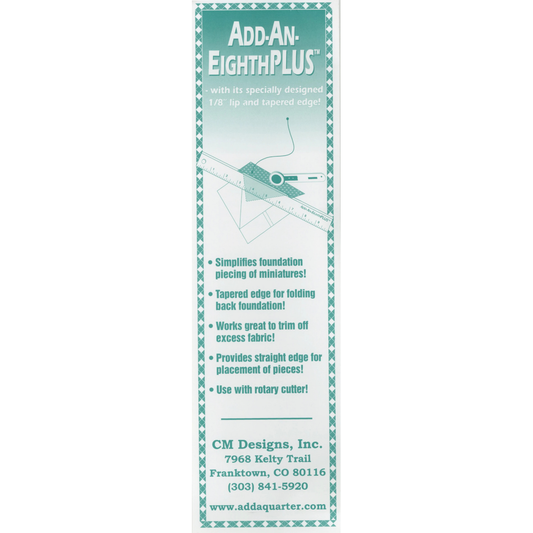 Add an Eighth Plus- 9 Inch Ruler