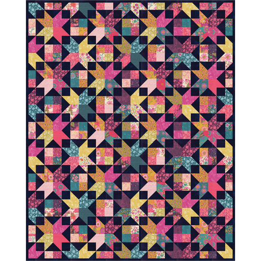 Amelia Quilt Kit – Featuring Parlor by Crystal Manning with Moda Fabrics