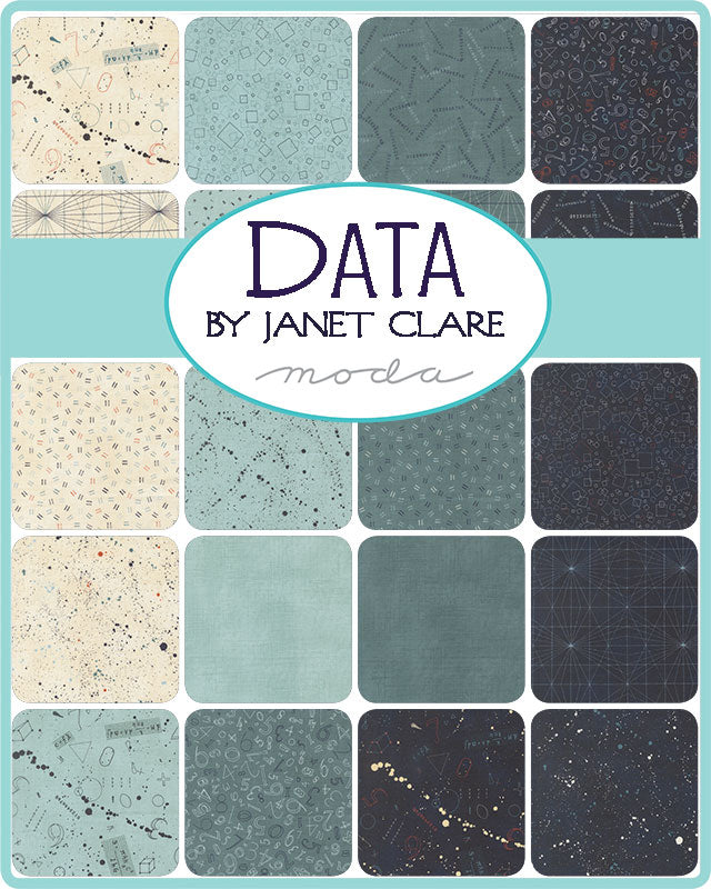 Data - Bundles - by Janet Clare with Moda Fabrics