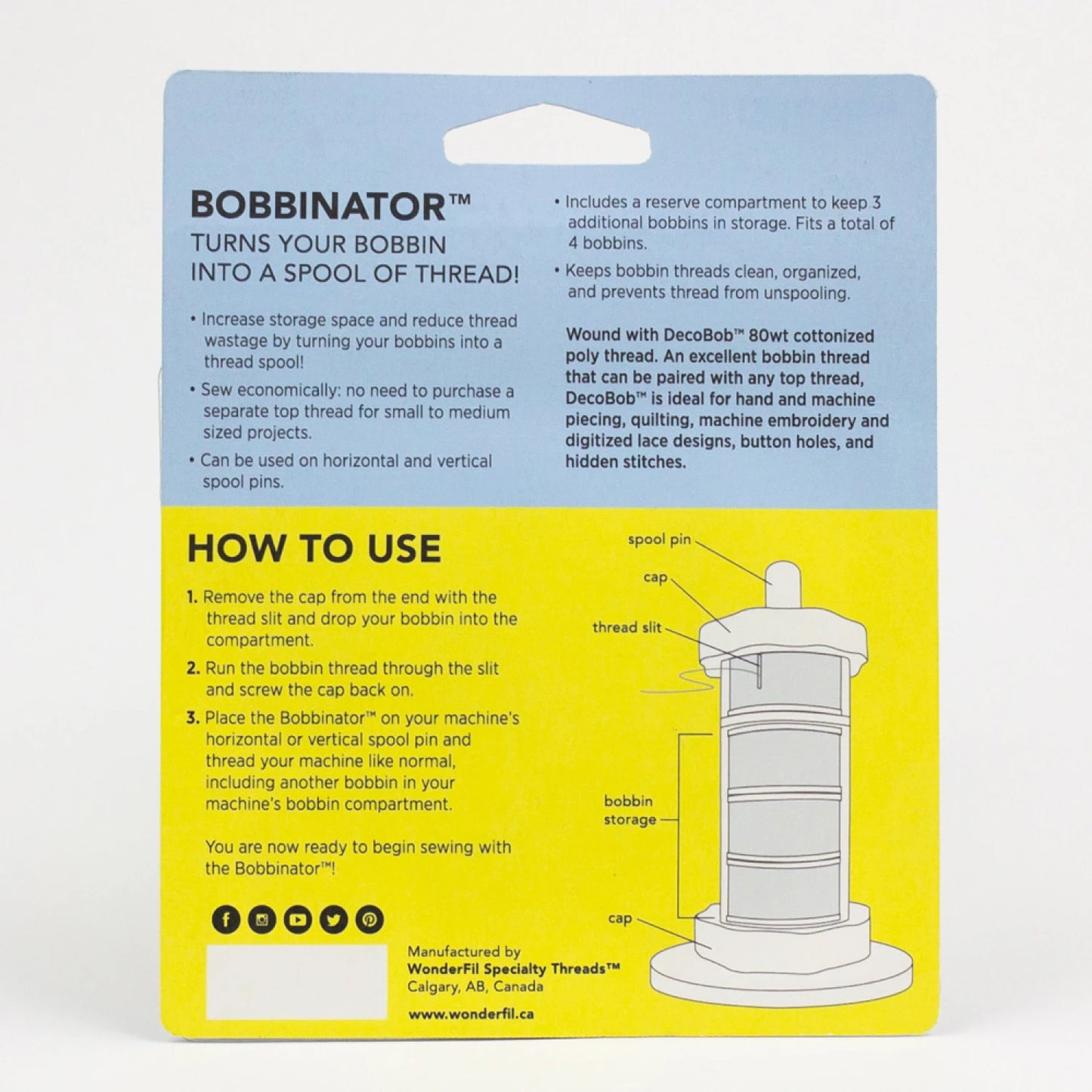 Decobob Bobbinator - Size L - Beige