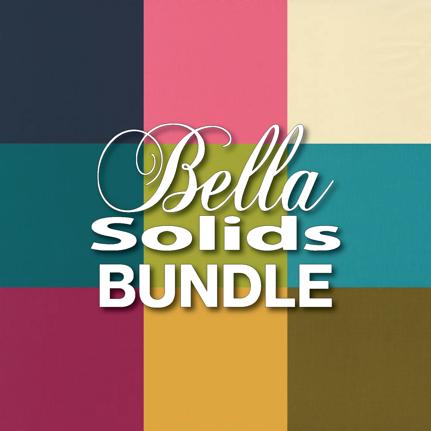 Bella Solids Coordinate Bundle for Sitara by Crystal Manning for Moda Fabrics