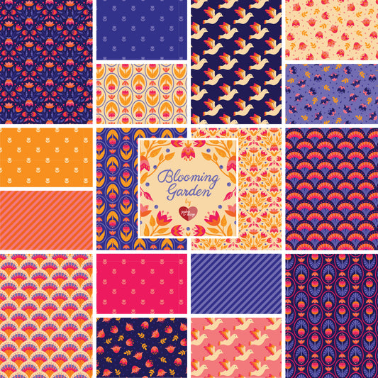 Blooming Garden bundles - by Jojulein Design with Cloud 9 Organic Fabrics