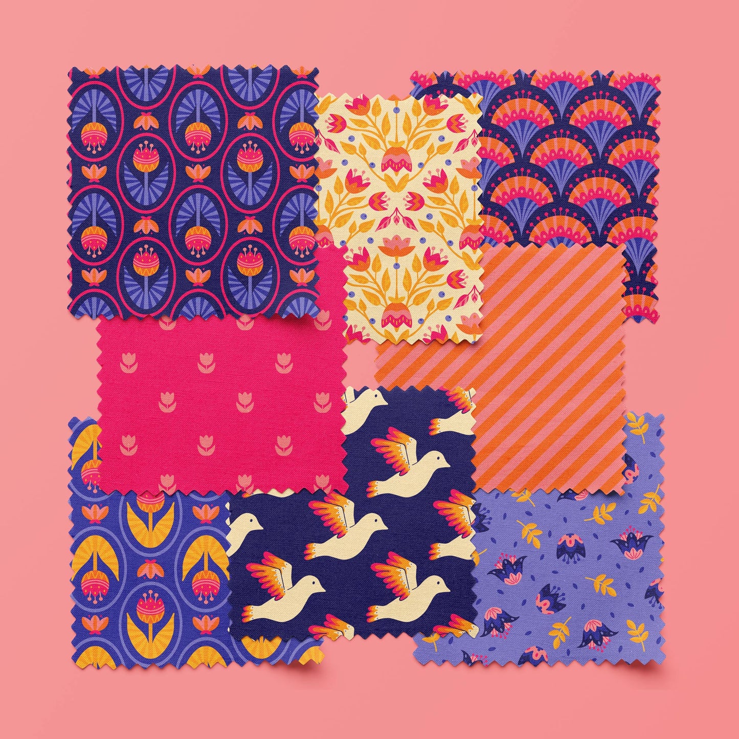 Blooming Garden bundles - by Jojulein Design with Cloud 9 Organic Fabrics