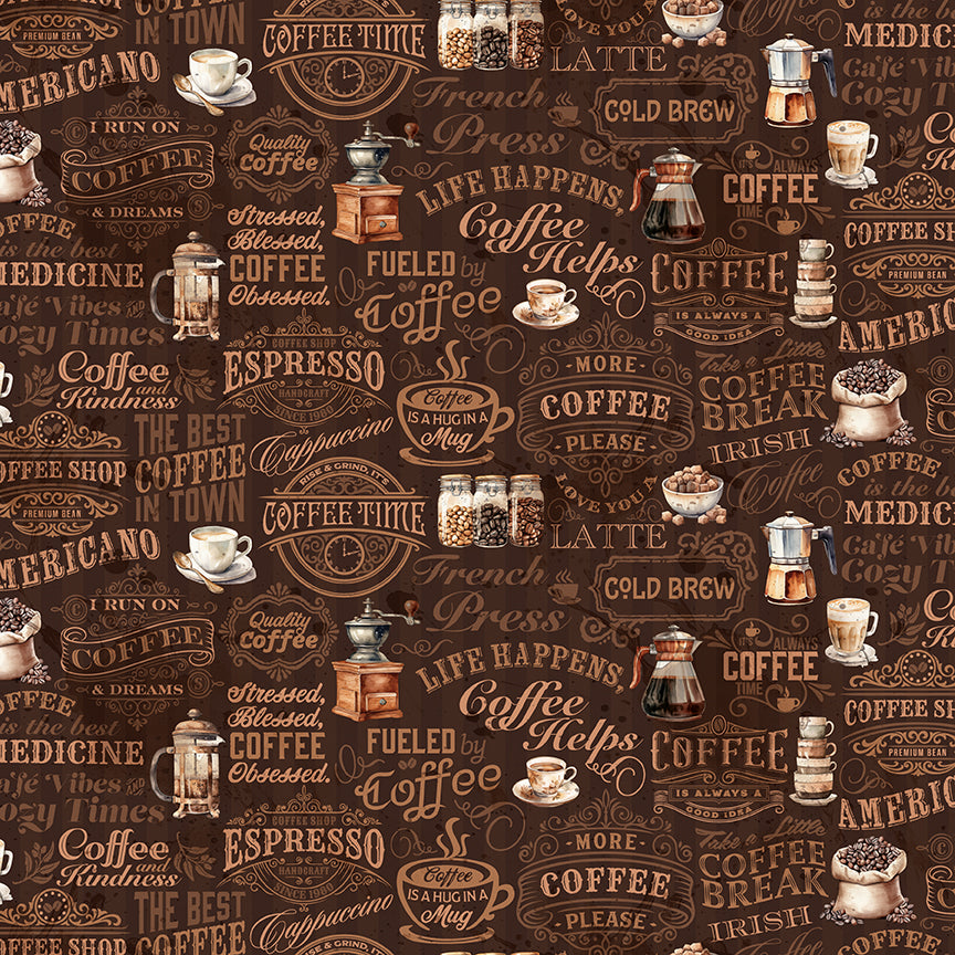 Coffee Time Bundles - by the RBD Designers with Riley Blake Designs