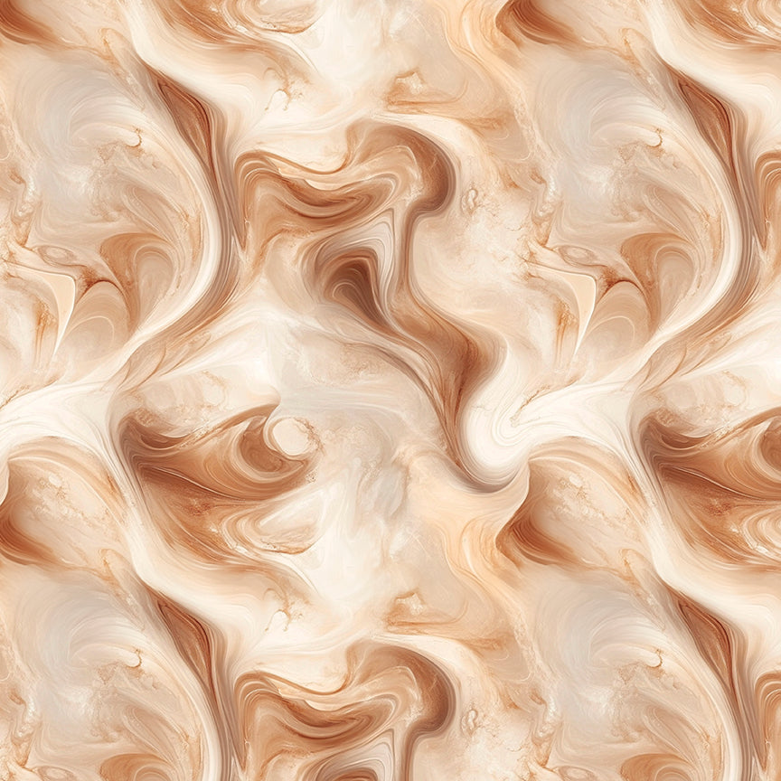 Coffee Time - Swirl in Cinnamon - by RBD Designers with Riley Blake Designs