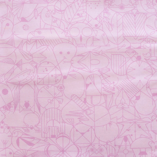 End Papers Vol. 2 - End Papers in Cotton Candy - by Charley Harper for Birch Fabrics