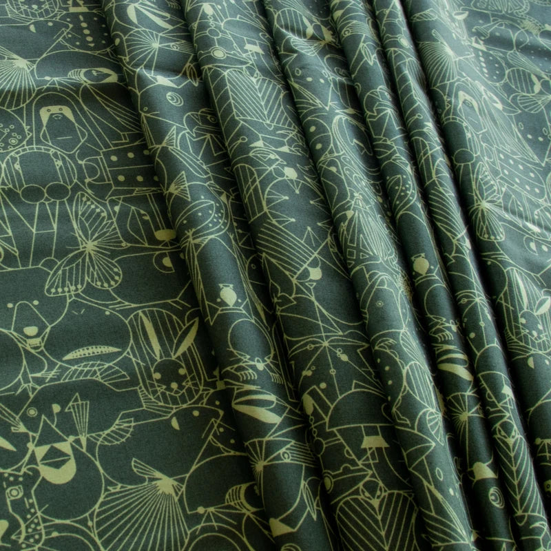 End Papers Vol. 1 - End Papers in Thicket - by Charley Harper for Birch Fabrics