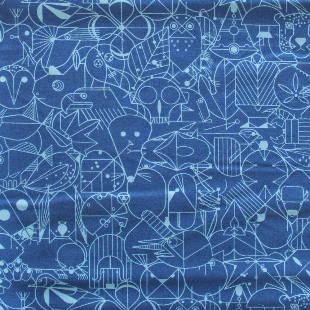Charley Harper End Papers Bundle by Birch Fabrics, 15 Total