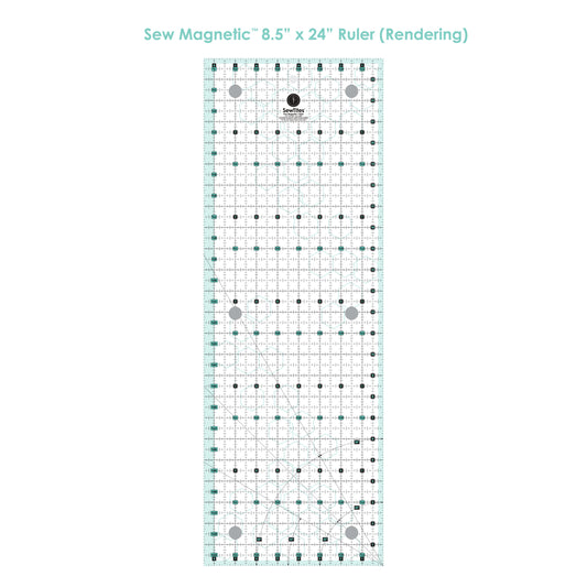 Sew Magnetic 8.5" x 24" Ruler