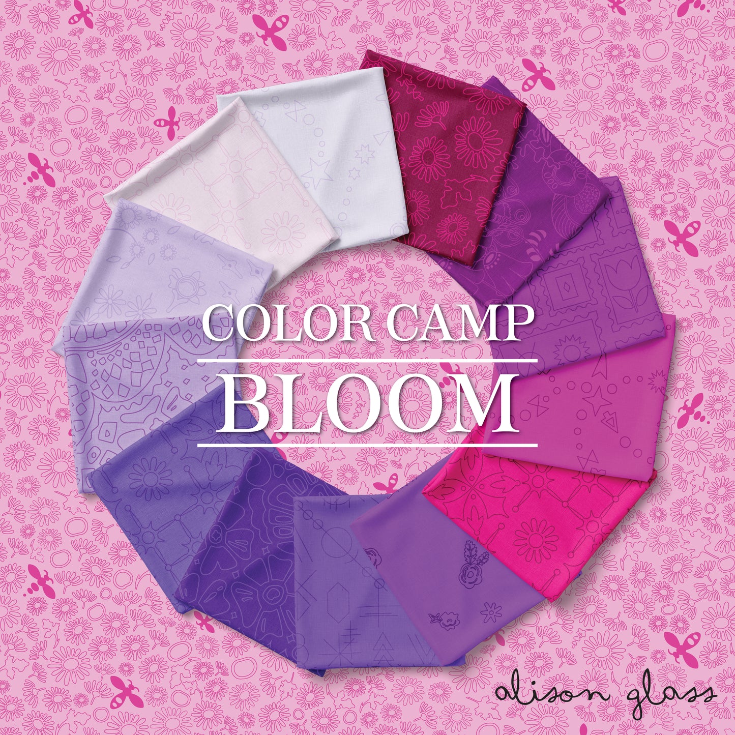 Color Camp - Bloom - Bundles - by Alison Glass with Andover Fabrics