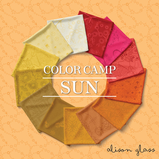 Color Camp - Sun - Bundles - by Alison Glass with Andover Fabrics