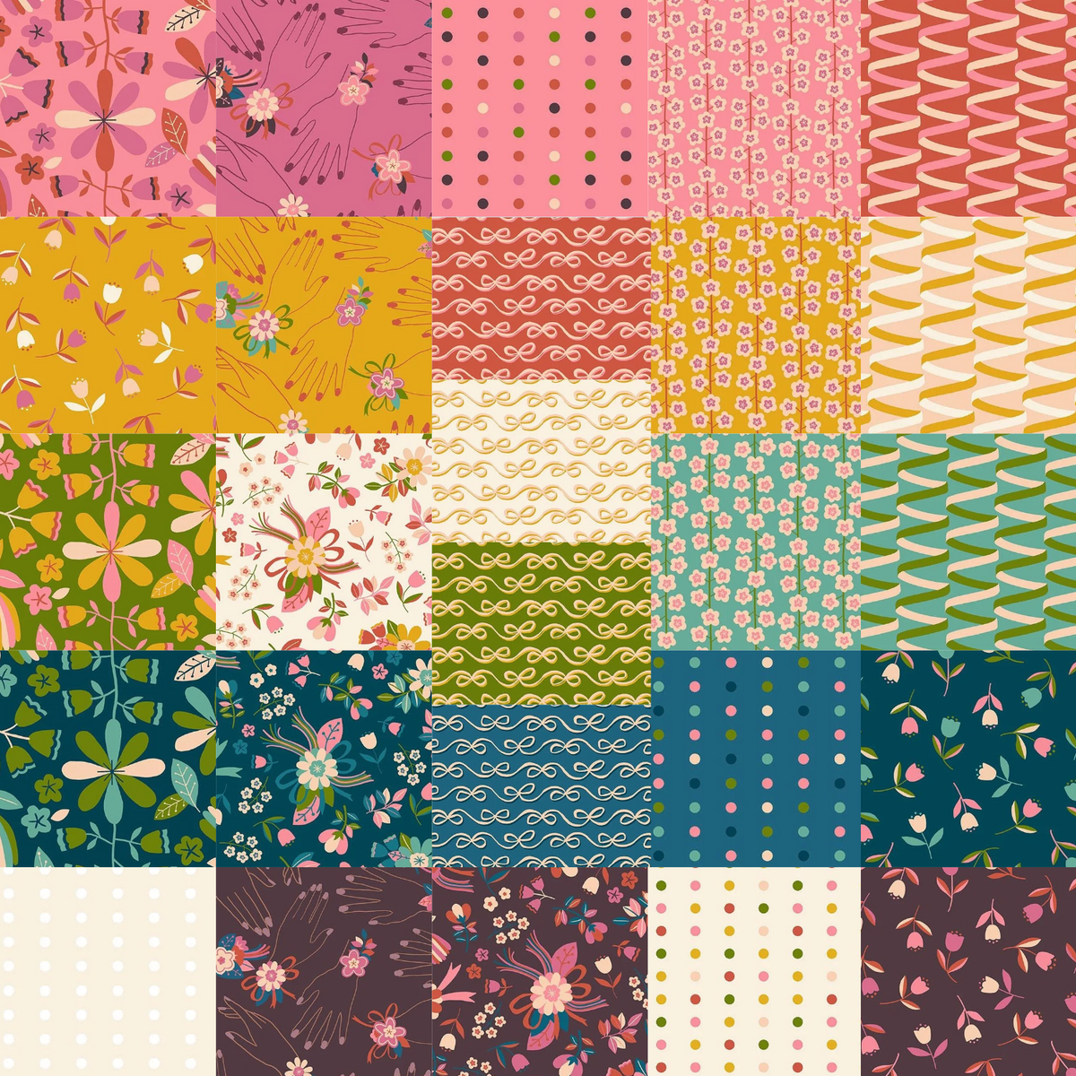 Corsage - Bundles - by Ruby Star Society with Moda Fabrics