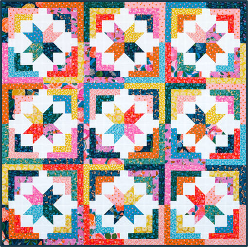 Cozy Cabin Quilt Pattern by Morgan Mccollough