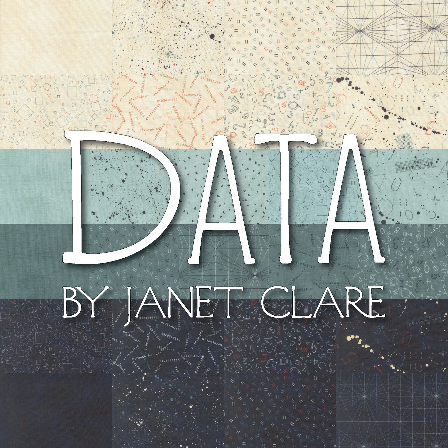 Fry Quilt Kit Featuring Data by Janet Clare for Moda Fabrics