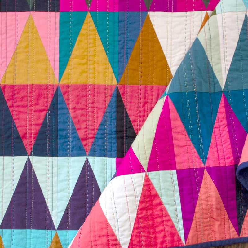 Diamonds Quilt Pattern by Tara Faughnan