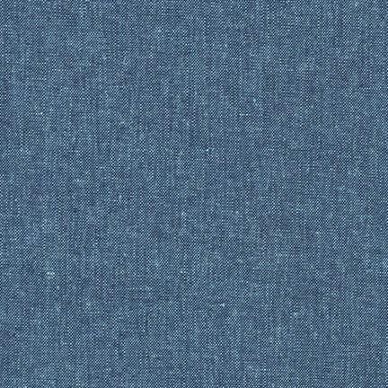 Essex Yarn Dyed - Peacock - by Robert Kaufman Fabrics