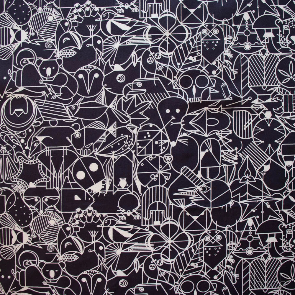 End Papers Vol. 2 Fat Quarter Bundle by Charley Harper for Birch Fabrics