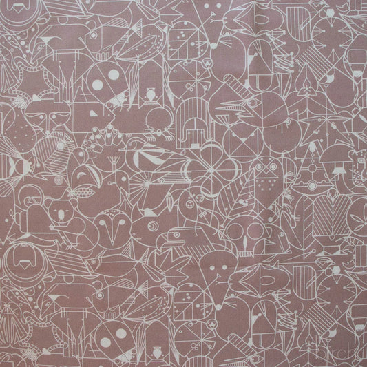 End Papers Vol. 2 - End Papers in Pebble - by Charley Harper for Birch Fabrics