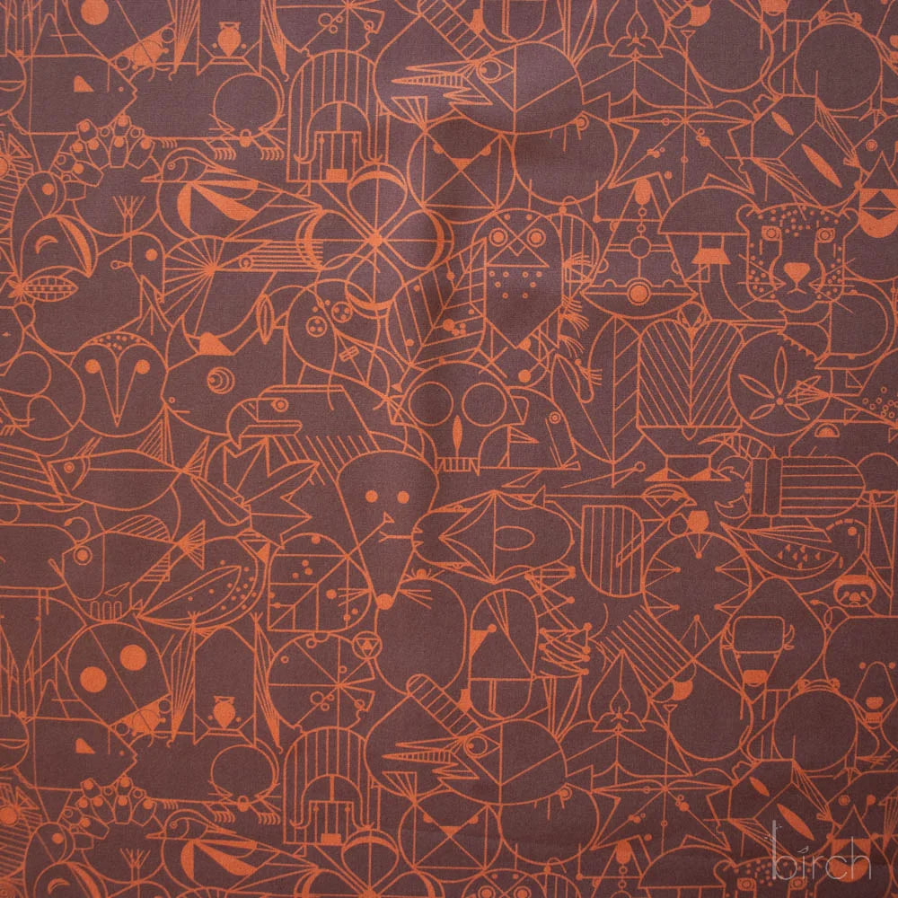 End Papers Vol. 2 Fat Quarter Bundle by Charley Harper for Birch Fabrics