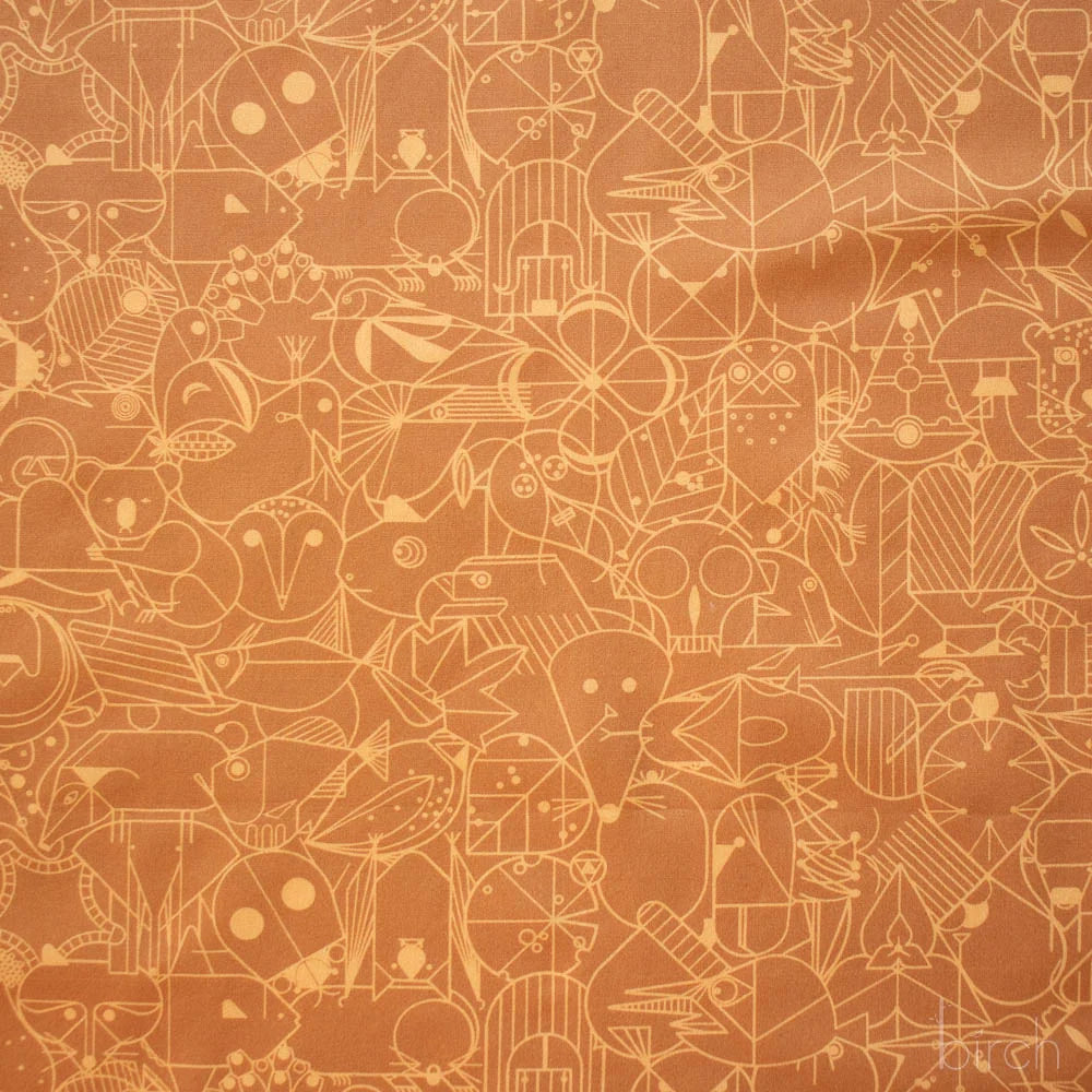 End Papers Vol. 2 Fat Quarter Bundle by Charley Harper for Birch Fabrics
