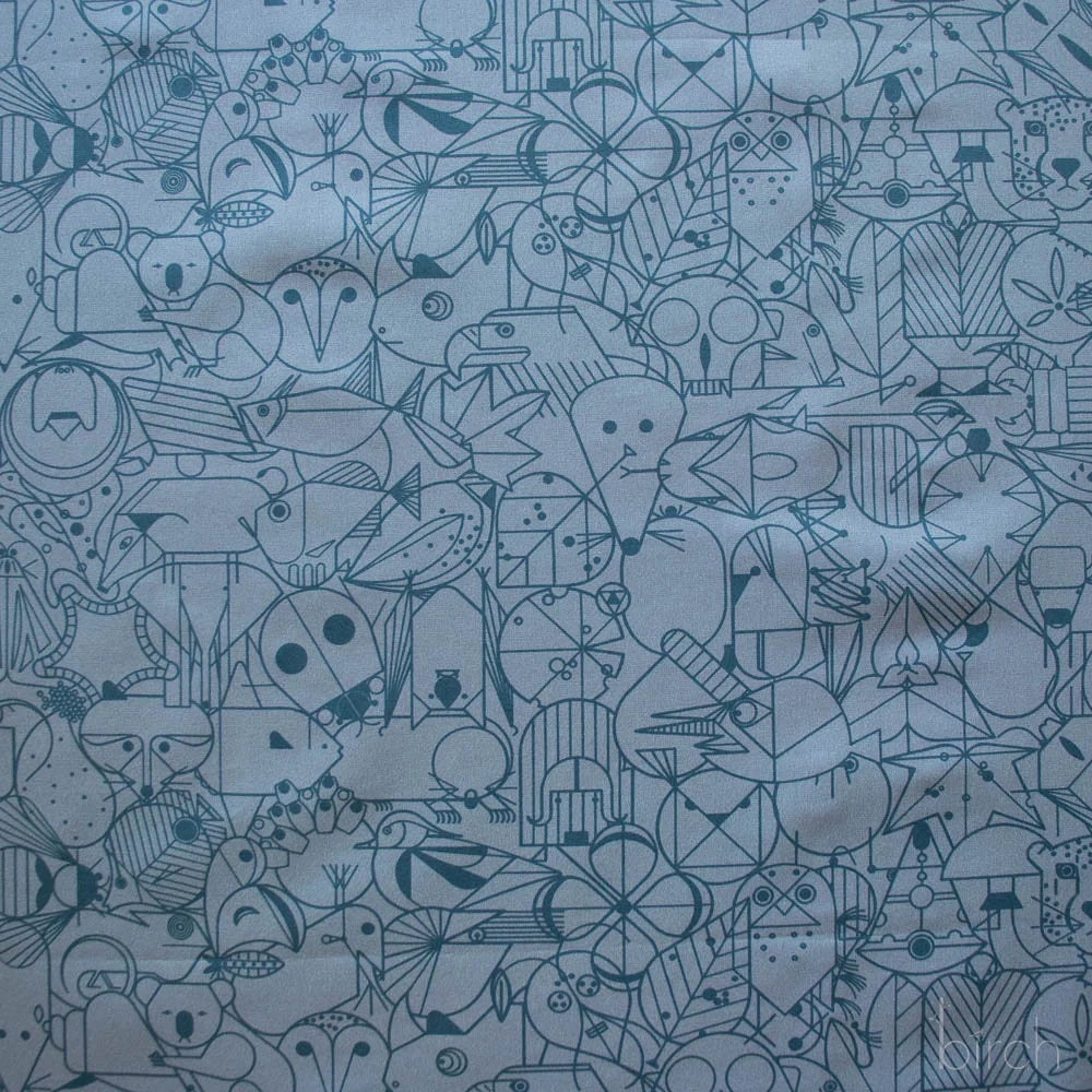 End Papers Vol. 2 Fat Quarter Bundle by Charley Harper for Birch Fabrics