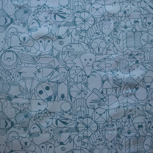End Papers Vol. 2 - End Papers in Denim - by Charley Harper for Birch Fabrics