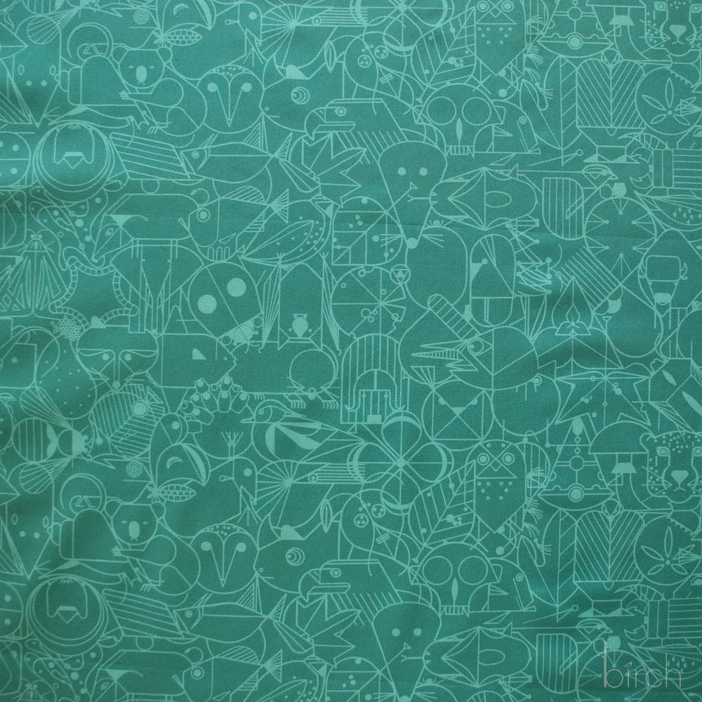 End Papers Vol. 2 Fat Quarter Bundle by Charley Harper for Birch Fabrics