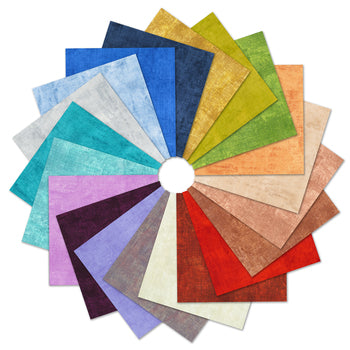 Chalk & Charcoal Nuance Fat Quarter Bundle by Jennifer Sampou with Robert Kaufman Fabrics