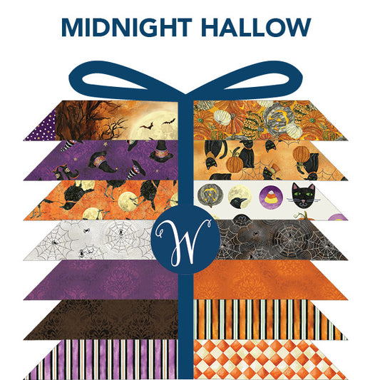 Midnight Hollow bundles - by Jennifer Lambein with Windham Fabrics