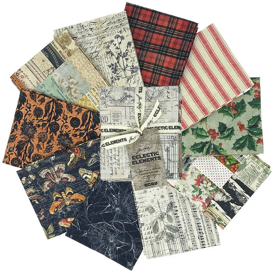 Eclectic Elements Palette Seasonal Bundles by Tim Holtz with Free Spirit Fabrics