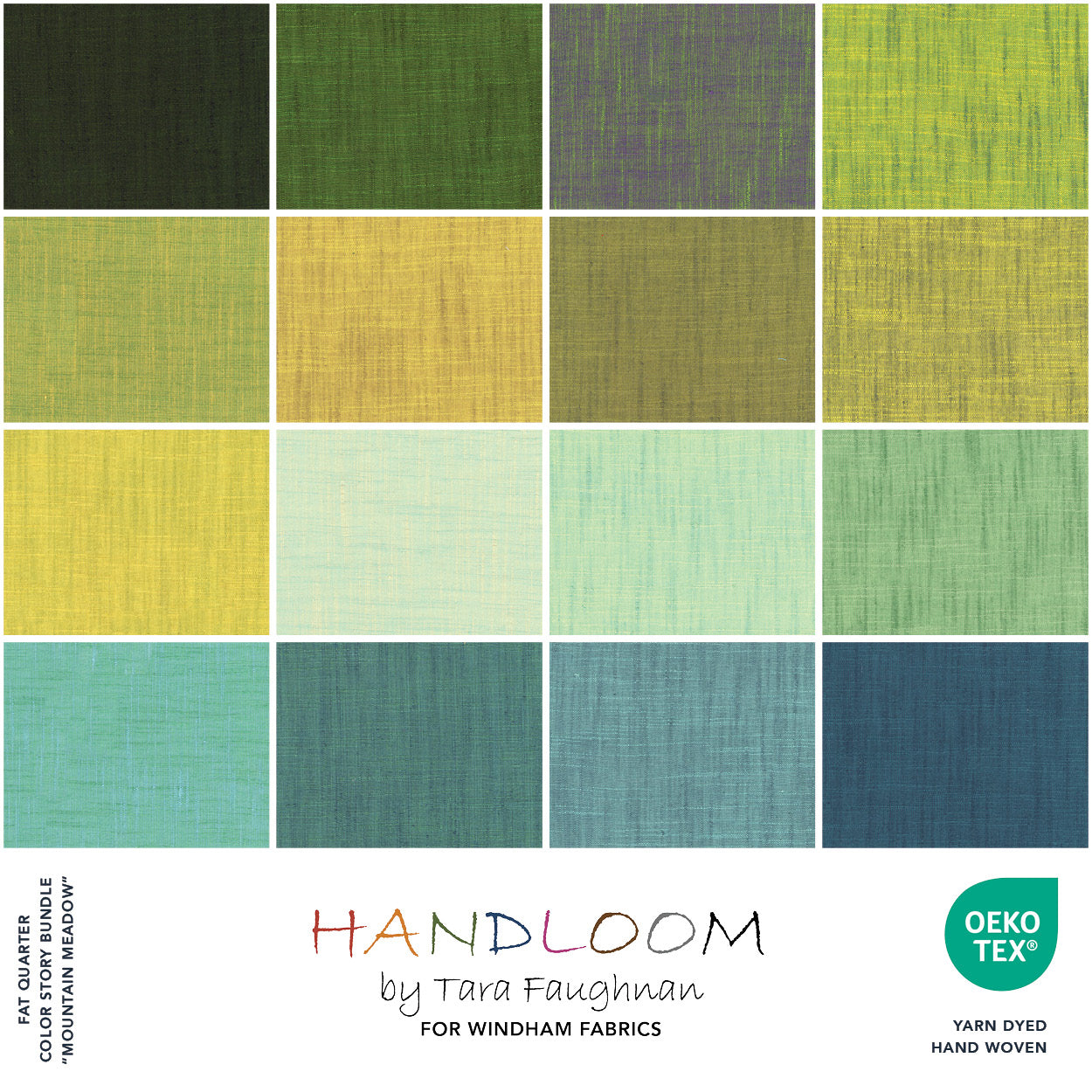 Handloom - Mountain Meadow Fat Quarter Bundle -  by Tara Faughnan with Windham Fabrics